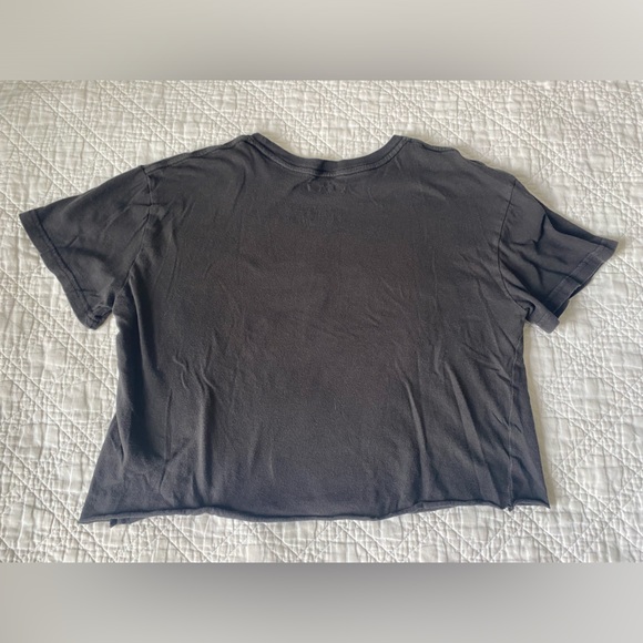 rolling stones cropped band tee - Picture 2 of 2
